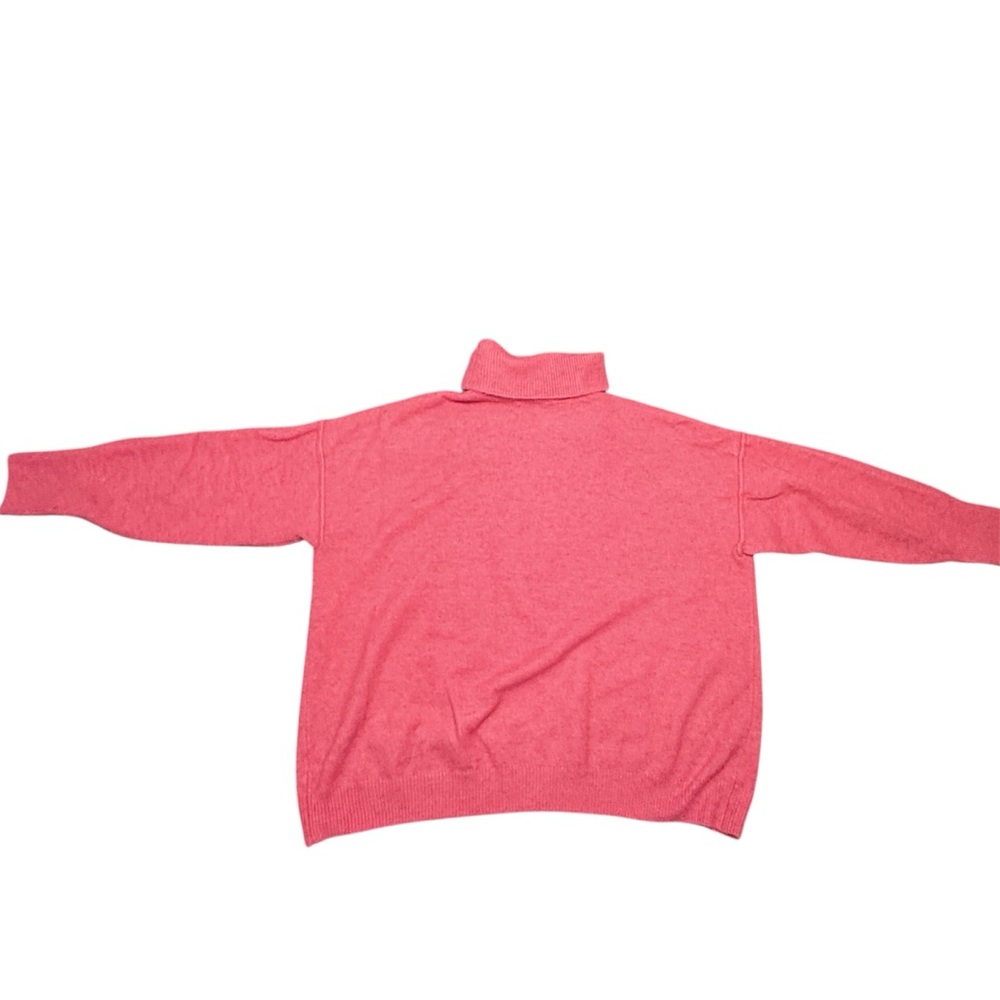 CeCe Pink Turtleneck Sweater Size Large